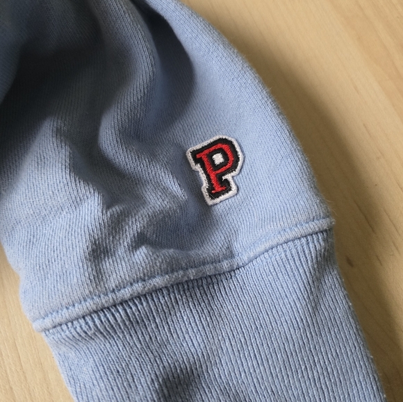 Pink By Victorias Secret Cropped Crew Neck Size Medium - Picture 4 of 11